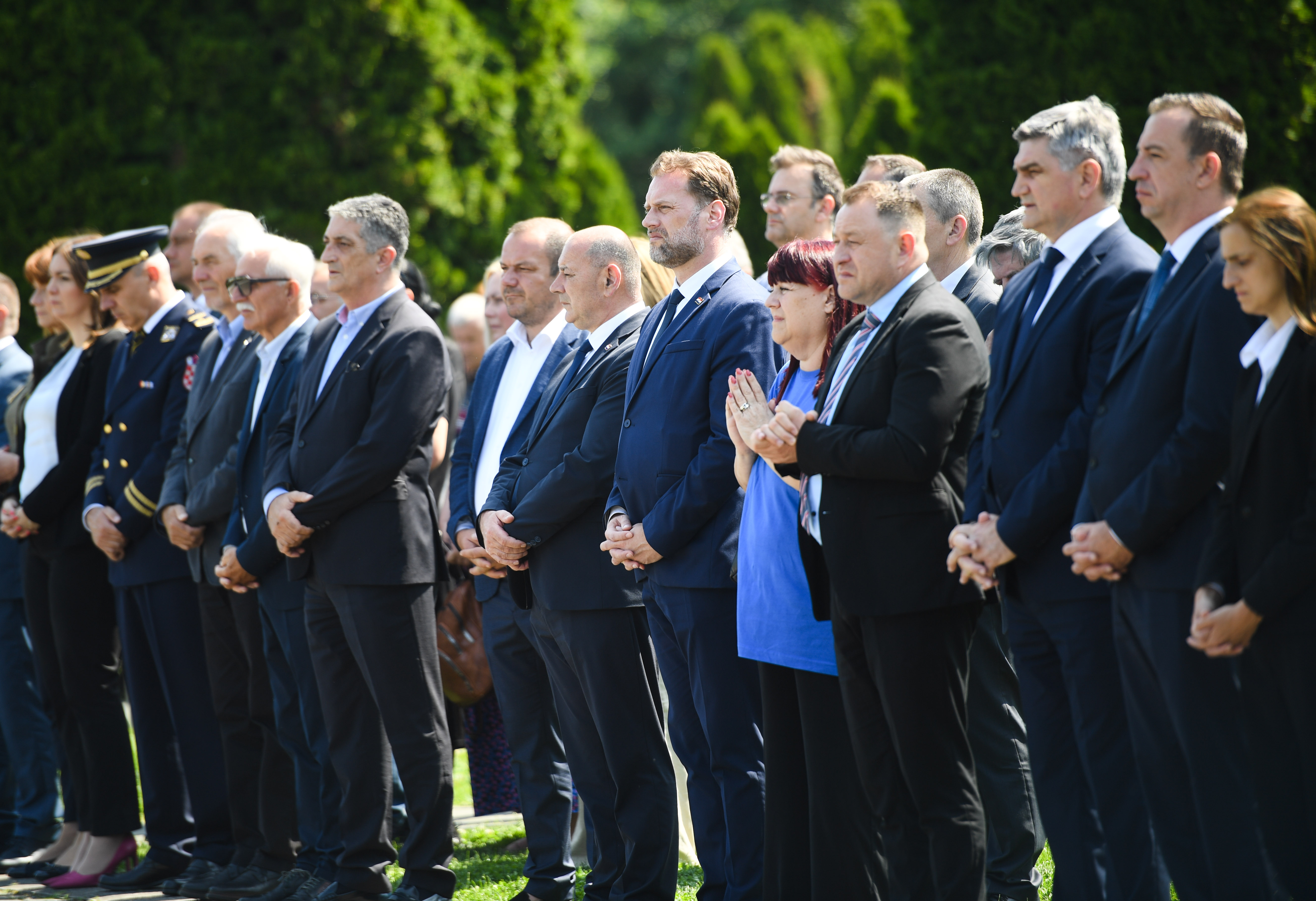 Ministar Banožić s braniteljima Domovinskog rata u Vukovaru
