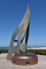 Sword Beach Memorial “La Flamme” - Photo of Merville-Franceville-Plage