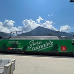 Swisstainable Re460 010 at Brig