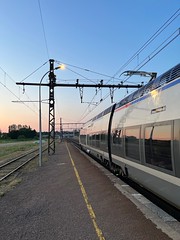 TER to Auxerre at Nuits-sous-Ravières - Photo of Ancy-le-Franc