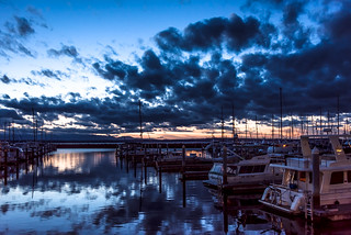Magnificent Sunset at  Shilshole Bay Marina