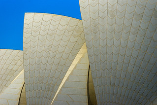 Roof of Sydney Opera House with Railings at the Top of the Sails - SOH Pattern 8