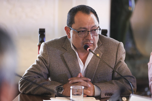 Presidenta Dina Boluarte sostiene reunión con el congresista Segundo Quiroz y alcaldes de las regiones Loreto, Cajamarca y La Libertad