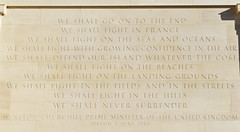 Speech by Winston Churchill, 4th June 1940 – British Normandy Memorial - Photo of Bény-sur-Mer