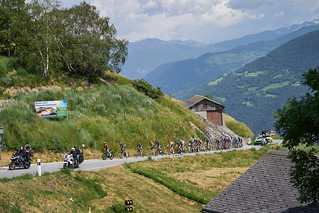 Tour de Suisse 2023 3. Etappe Monthey - Leukerbad