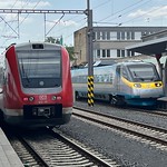 Tilting trains at Cheb