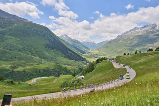 Tour de Suisse 2023 5. Etappe Fiesch - La Punt