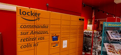 Amazon locker in Pontarlier