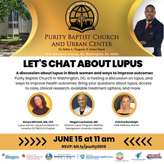 "Let's chat about Lupus-A discussion about in Black women and ways to improve outcomes"