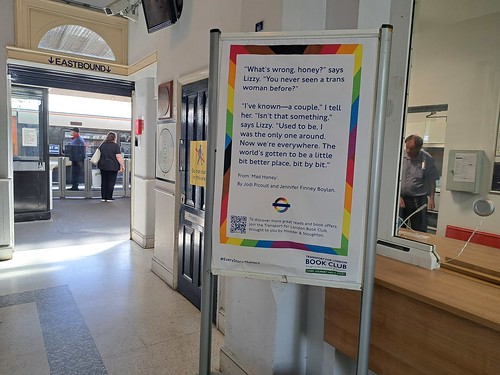 Sign at  Kew Gardens London Underground Station