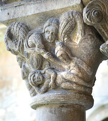 La création d-Éve, chapiteau du Cloître d-Elne - Photo of Banyuls-dels-Aspres