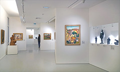 La nouvelle scénographie du musée d'art moderne de Céret (Pyrénées Orientales)