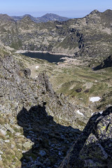 Estany de Juclar desde el Pic de Siscaró, Andorra