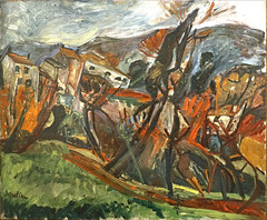 Paysage de Céret de C. Soutine (musée d-art moderne, Céret) - Photo of Tresserre