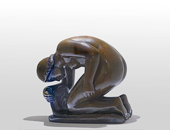 Femme à genoux d-A. Maillol (musée d-art moderne, Céret) - Photo of Tresserre