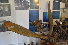 Propeller from B-17 Flying Fortress. Musée des épaves