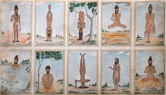 Postures de Yoga (musée Guimet, Paris) - Photo of L'Île-Saint-Denis