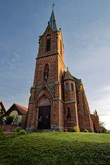 St Catherine catholic church, Balbronn - Photo of Rangen