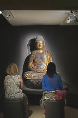 La salle de méditation de l-exposition Médecines d-Asie (musée Guimet, Paris) - Photo of Bougival