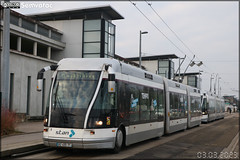 Bombardier TVR (Transport sur voie réservée) – Keolis Grand Nancy / STAN (Service de Transport de l’Agglomération Nancéienne) n°2 - Photo of Maizières