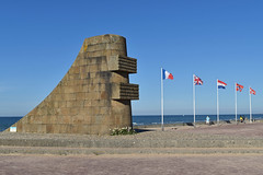 Omaha Beach memorial. 9-7-2022 - Photo of Mandeville-en-Bessin