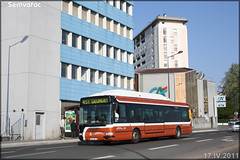 Irisbus Agora S GNV – Setram (Société d'Économie Mixte des TRansports en commun de l'Agglomération Mancelle) n°677