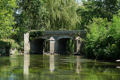 Le pont de l'Abbé Philippe, commune de Le Manoir