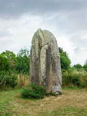6894 Menhir de Kermaillard à Sarzeau (Morbihan)