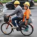 Bangkok - Worker on bike