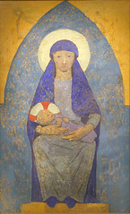 Vierge à l-Enfant de Paul Sérusier (Musée de Pont-Aven) - Photo of Pont-Aven