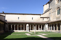 Le cloître de l'Eglise collégiale - Saint Emilion