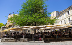 Place du marché - Saint Emilion