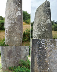 Menhir de Kermaillard à Sarzeau (Morbihan)