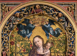 Schongauer, Madonna of the Rose Bower