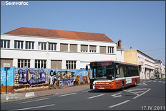 Irisbus Citélis 12 – Setram (Société d'Économie Mixte des TRansports en commun de l'Agglomération Mancelle) n°123