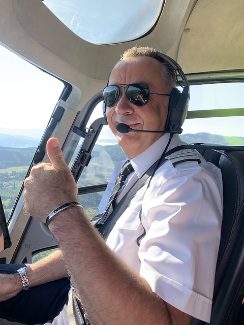 Helicopter transfer from Florence Sunday