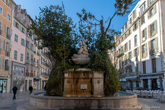 Toulon : Fontaine des 3 Dauphins