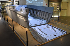 LCVP landing craft ‘PA33-4’ at the Utah Beach museum