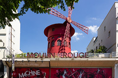 Moulin Rouge, 18ème, Paris, Île-de-France, France