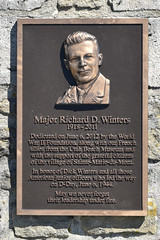 Richard Winters memorial near Utah Beach. 10-7-2022 - Photo of Écoquenéauville