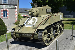 M5A1 Stuart ‘44040 / D12’ (really 3044040?) - Photo of Audouville-la-Hubert