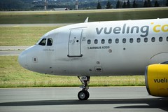 Vueling A320-214, EC-JSY, named Connie Baraja, MSN 2785 (04/2006), as VY 8241 Paris (CDG) - Barcelona (BCN), Flight time: 1:18
