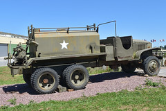 GMC CCKW 353 truck with liquid tank. Normandy Victory museum