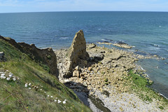 Pointe du Hoc, Normandy France. 10-7-2022 - Photo of Grandcamp-Maisy