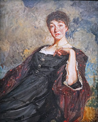 Portrait de Charlotte Aman-Jean de J.-E. Blanche (musée d-art moderne, Fontevraud) - Photo of Raslay