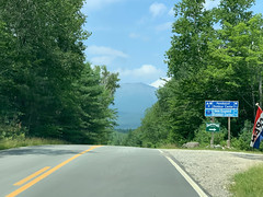 En route to Baxter State Park and Katahdin