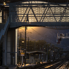 Gare d'Aubagne, matin