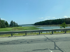 Driving to Bar Harbor