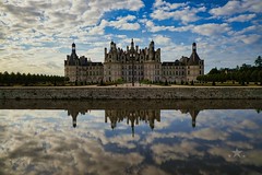 Chambord castle parkside front