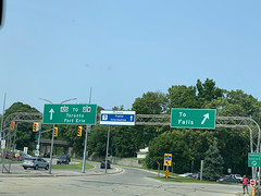 Driving to Niagara Falls
